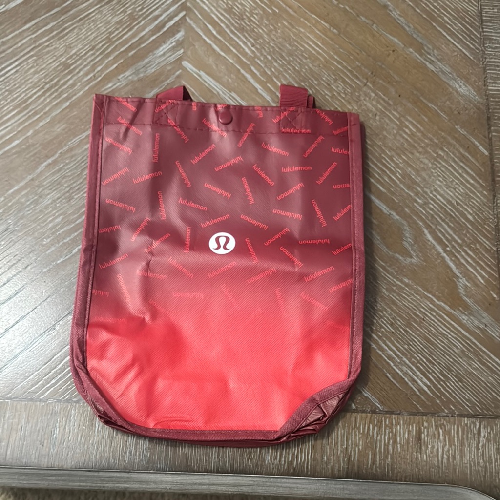 Lululemon Athletica Red Tote Bag